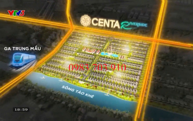 Chuyển nhượng xuất ngoại giao biệt thự Centa Riverside giá tốt